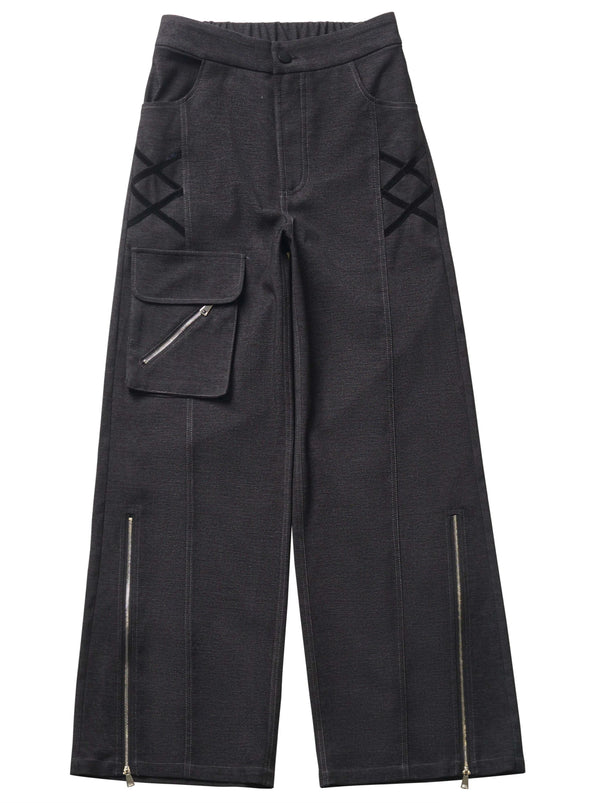 オフショルダーフーディーラビットサマーストラップトップスパンツブラックホワイトデザインスーツ