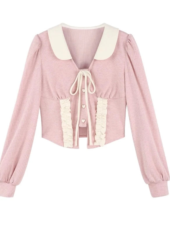 Sweet Lovely Polo Top + Cake Skirt