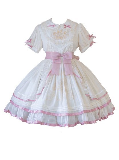 Sweet Flower Rabbit Dream Lolita Doll Dress