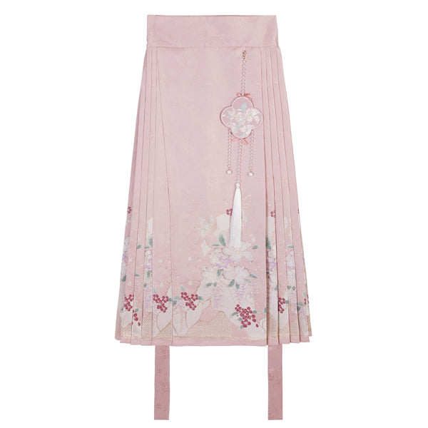 フラワーメッセンジャーハンフゥスカートセット