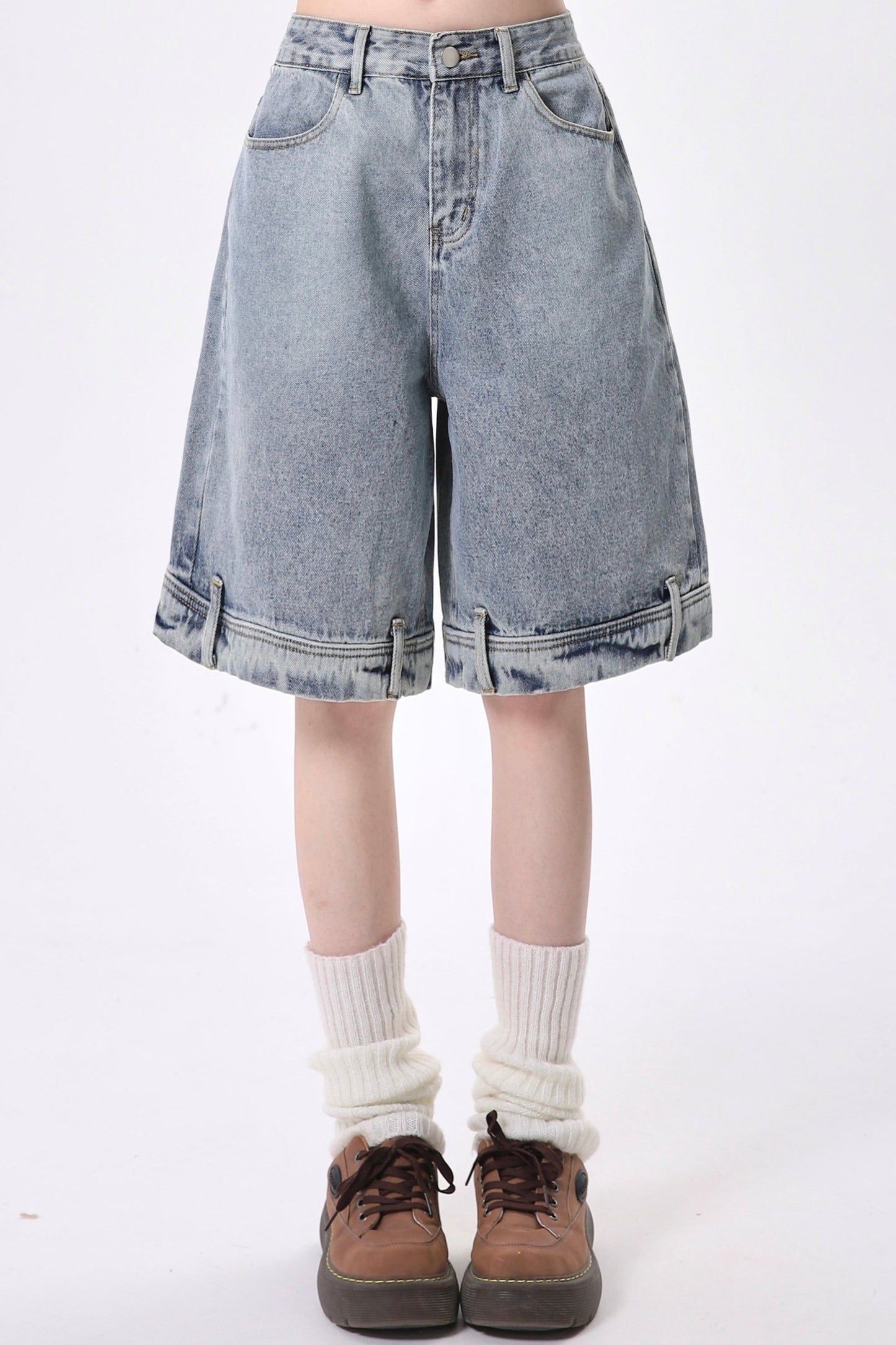 Loose Casual Hip Hop Denim Shorts