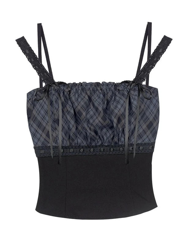 Dark Check Chic Camisole