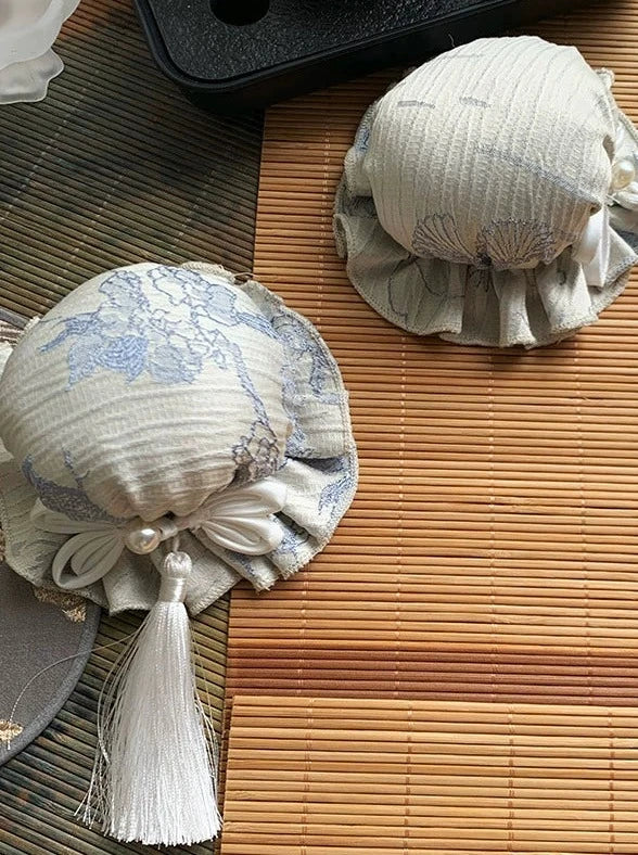 【予約商品】チャイナショートドレスセット+ロングチャイナドレスセット+エプロン+アクセサリー