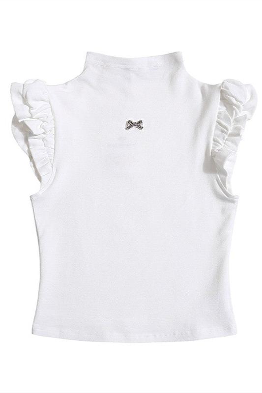 レースフライスリムハイネックセット