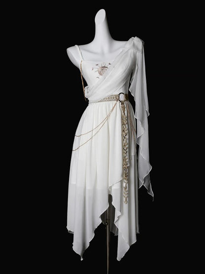 Maiden's Neverland Original Lolita Themis Tears Greek style jsk slip dress Lolita