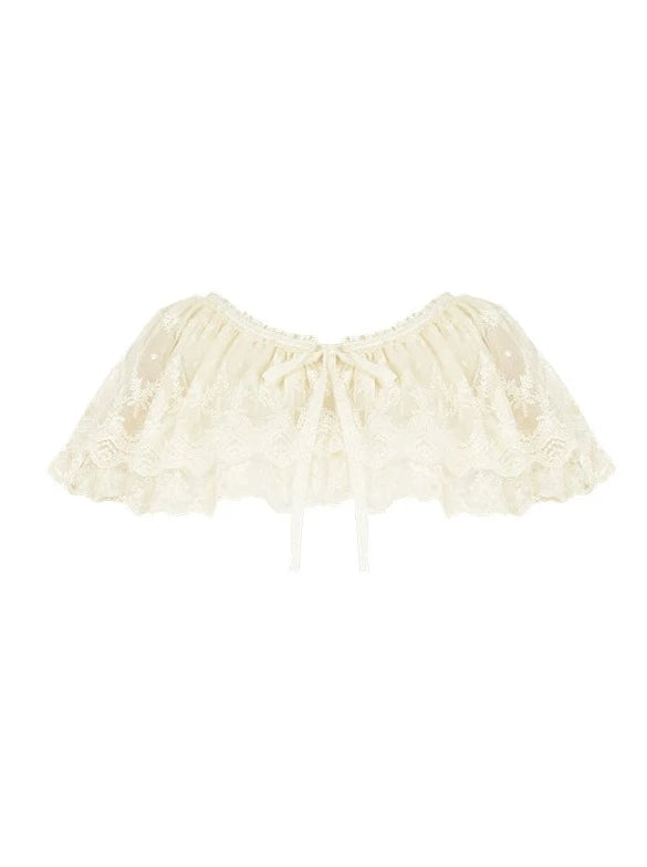 [Reservations] Multi Wear Lolita Top + Frilled Shawl