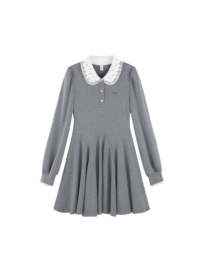 Gray Doll Nex Limnit Dress