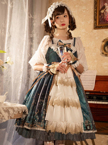 Retro Midnight Lolita Dress