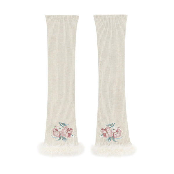 Pink Brocade Suede China Dress Set-Up