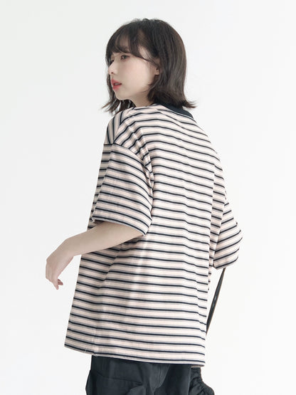 Striped Loose T-Shirt