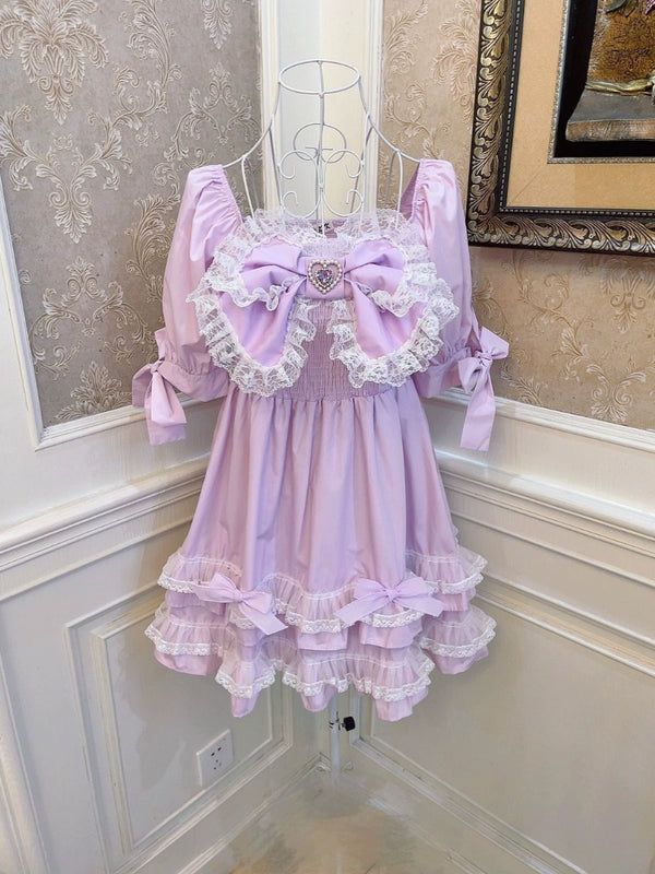 ビックリボンスイートガーリーワンピース