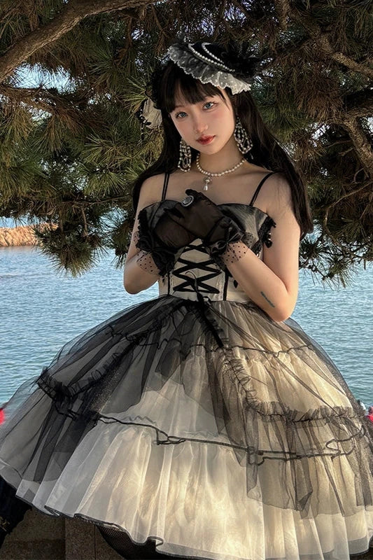 ゴシックマリアージュロリータドレス