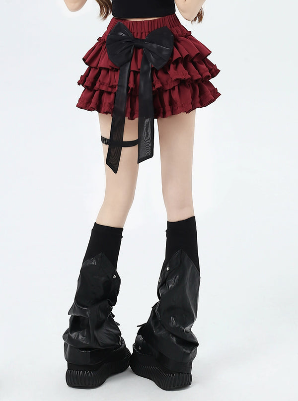 ケーキスカートスパイシーリボンドーパミンチュチュスカート