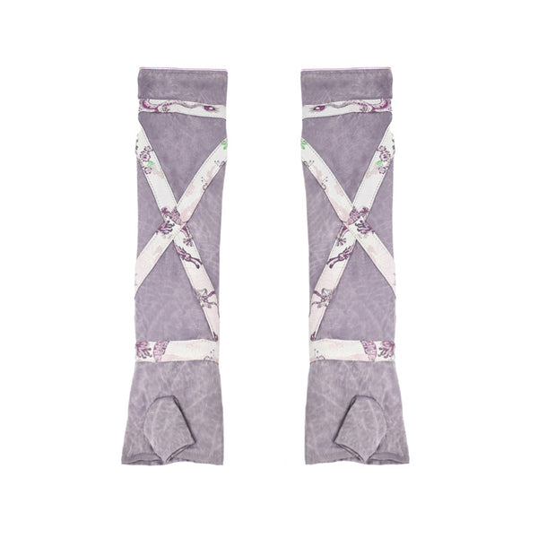 ドラゴンパターンジャカードタイスリーブトップ