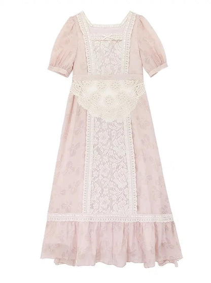 Retro Sweet Pinky Dress