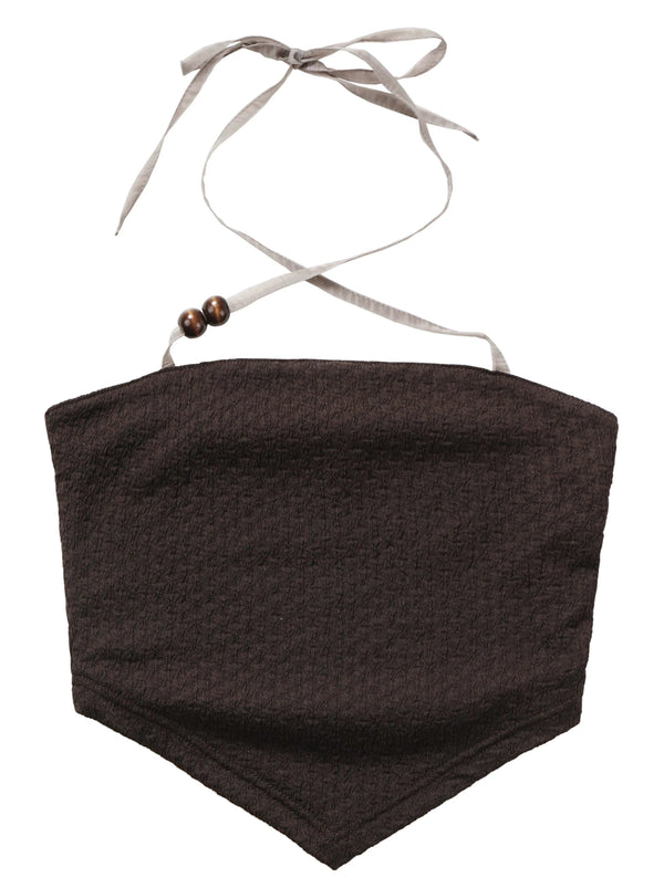 Endless Summer New China Dark Color Suspender Top Skirt Sheer Jacket