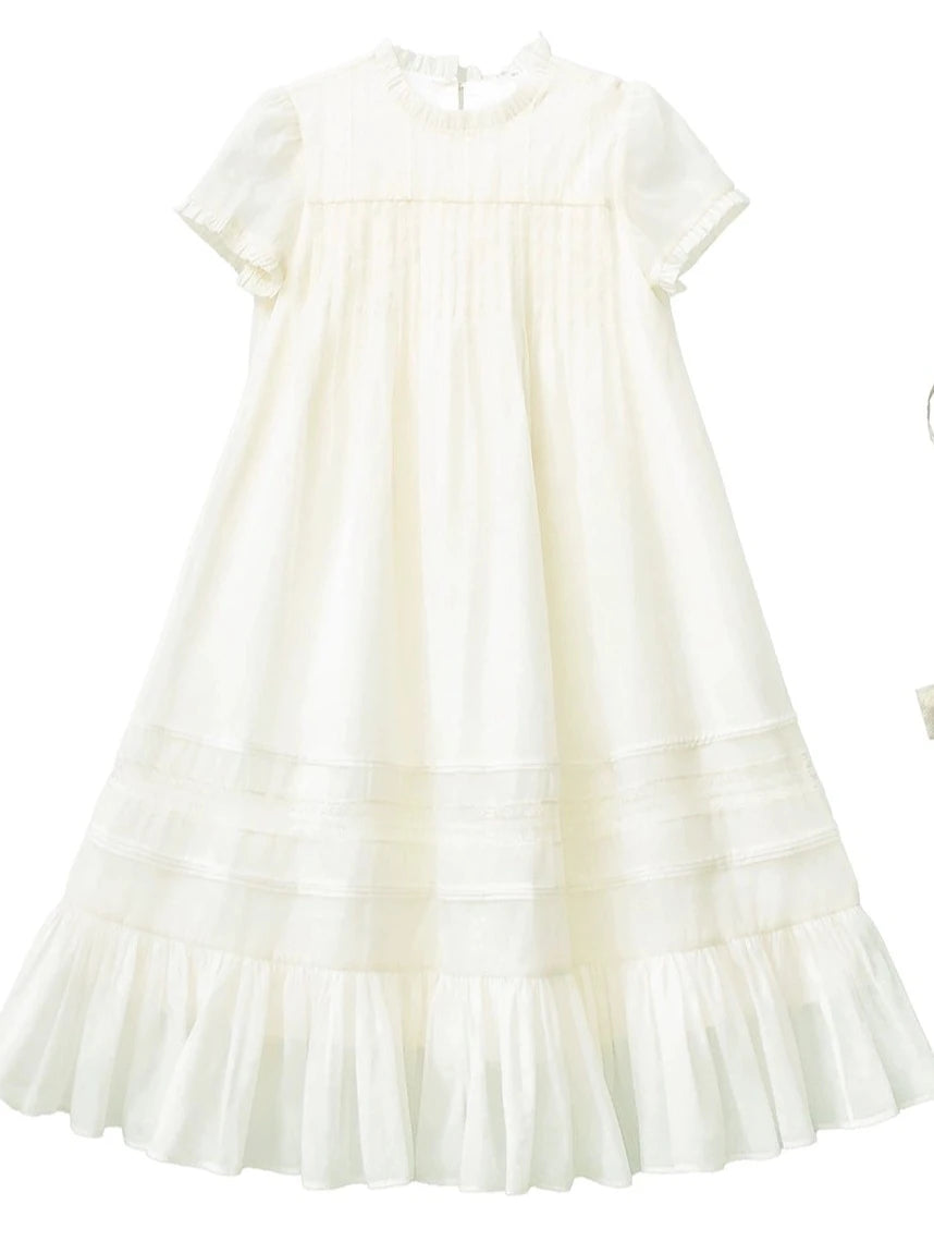 French Elegant Retro Cream Doll Lolita Dress