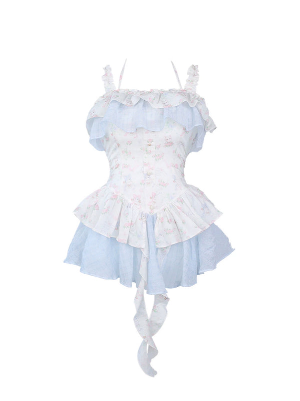 Rock Sugar Garden Floral Dress + Pumpkin Pants