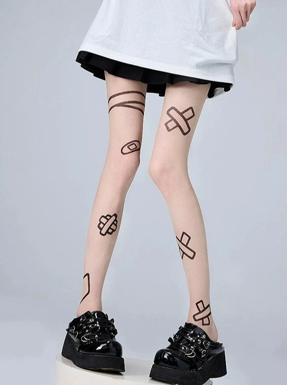 Art Design Mode Tights