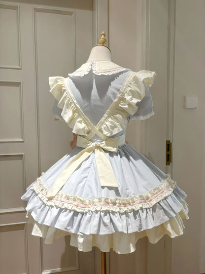 [Reservations] Cookie Mint Chocolate Apricot Lolita Dress