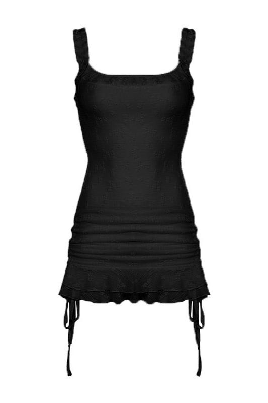 Cutout Knitwear Smock Sweater