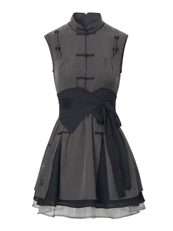 サイバーチャイナモードドレス+シャツ+ガードル+ベスト