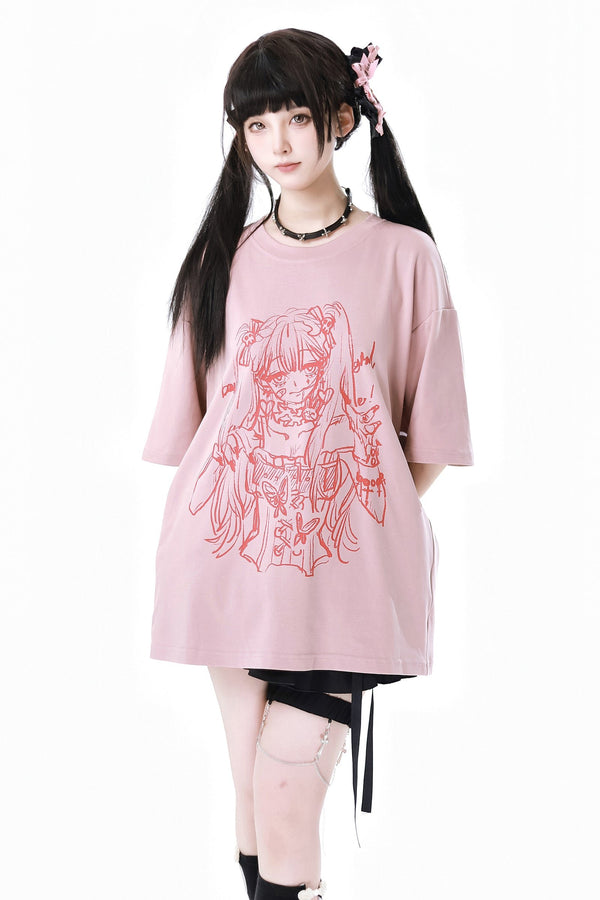 フォーカラーショウジョマンガトップス