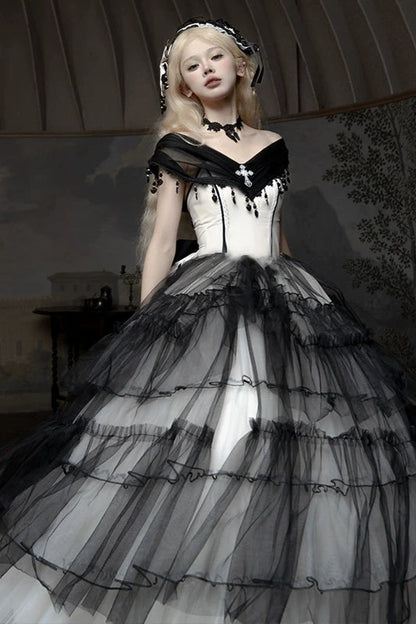 Gothic Mariage Rolly Ta Dress