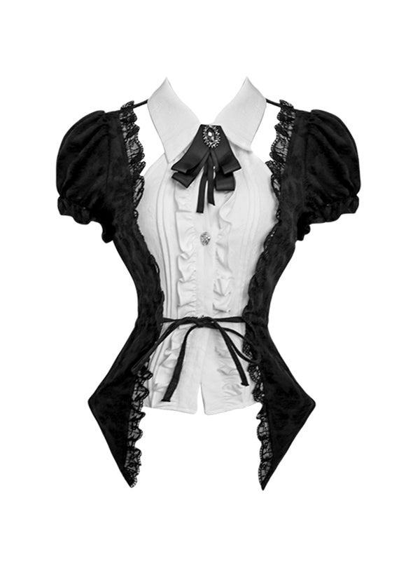 Pre-Autumn Stitch Top Skirt Set