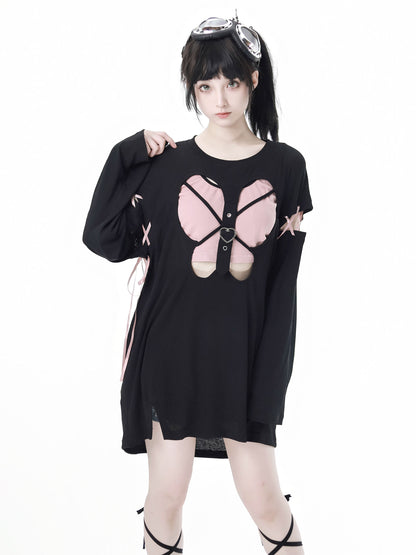 Open Butterfly Top + Inner Camisole