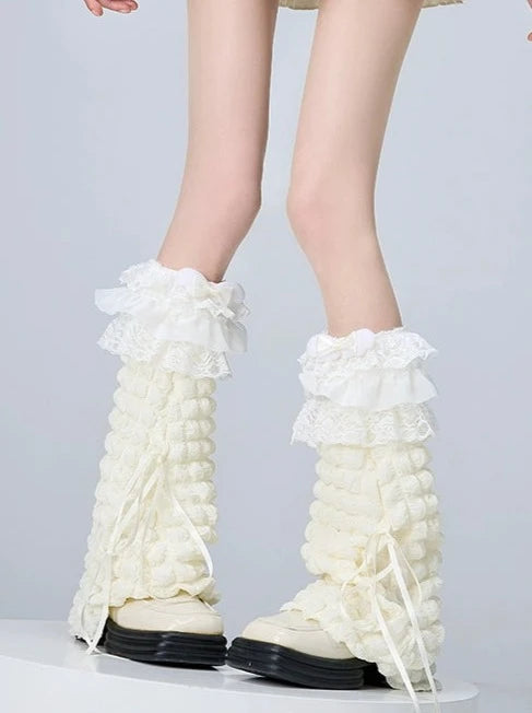 Lace Lolita Summer Sweet Leg Warmers