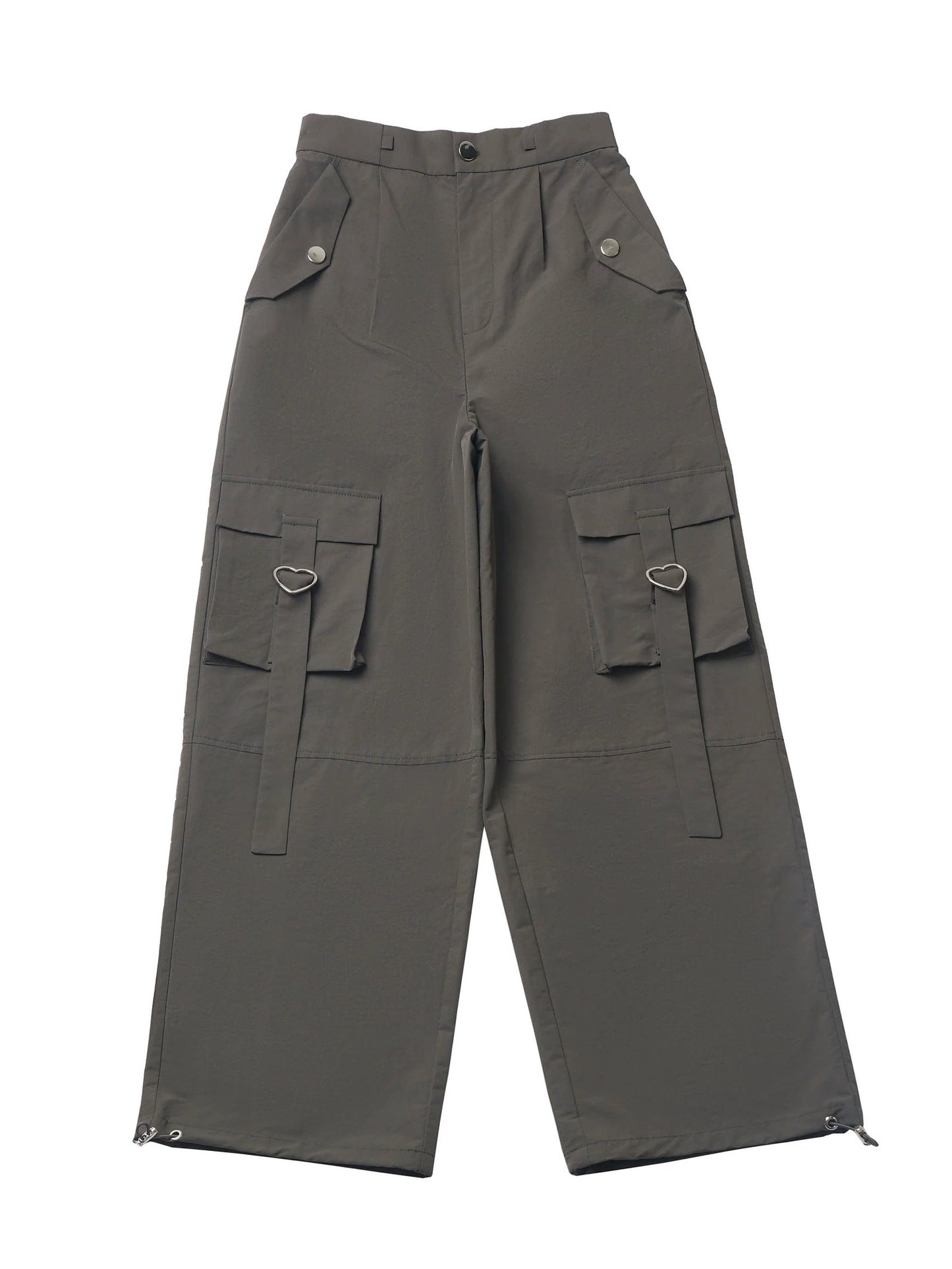 3-color retro wide cargo pants quick dry cool pants