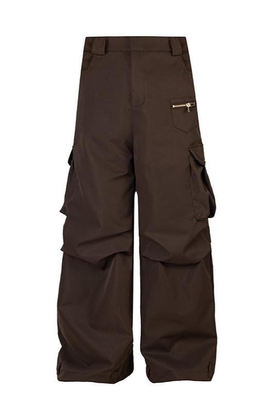 Loos Pleated Jazz Dance Cargo Pants