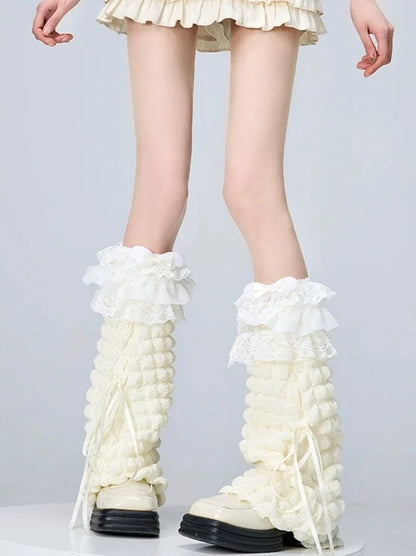 Lace Lolita Summer Sweet Leg Warmers