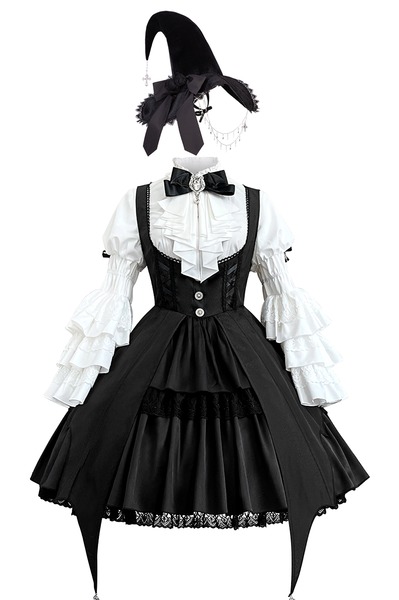 Gothic Lolita Witch Dress Set-Up