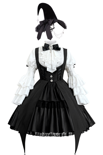 Gothic Lolita Witch Dress Set-Up