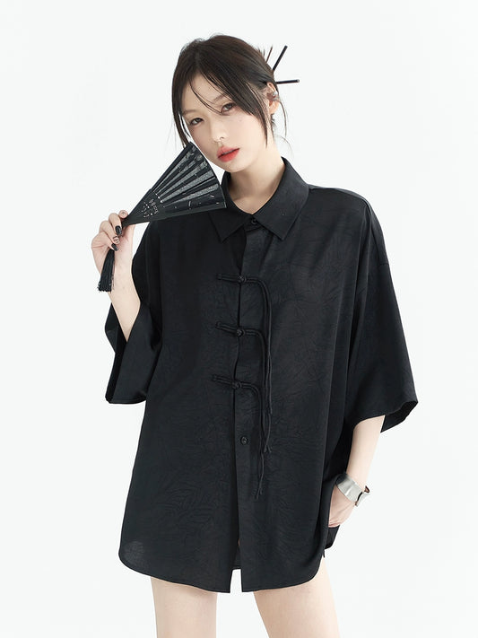 China Mode Design Loose Shirt