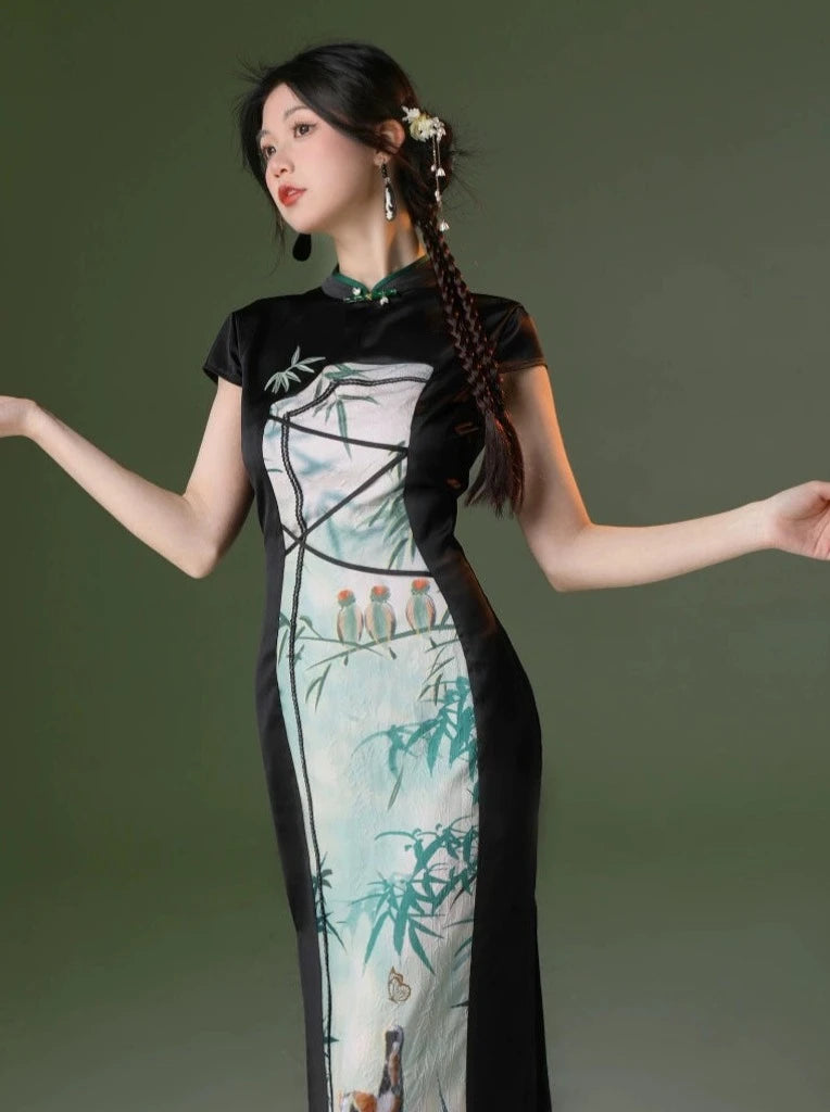 Design china dress long dress