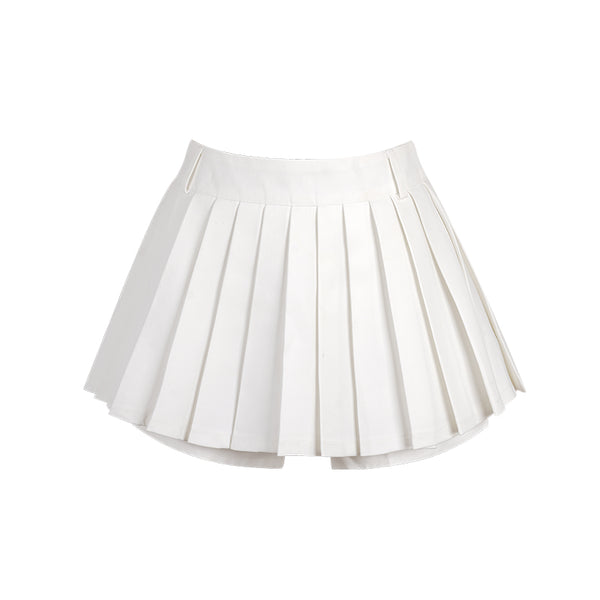 スウィートハートスクールガールニットトップス+ショートスカート