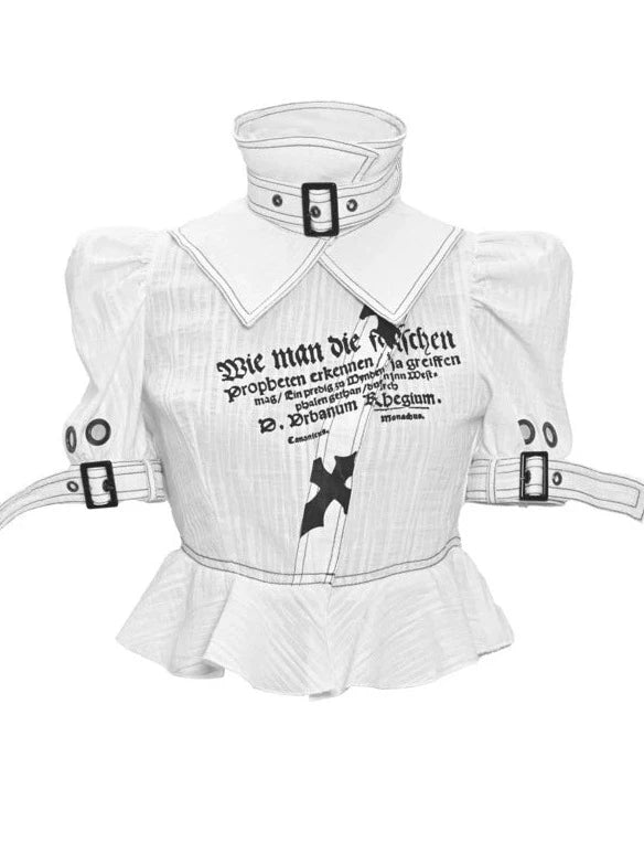 Subculture High Color Punk Tops