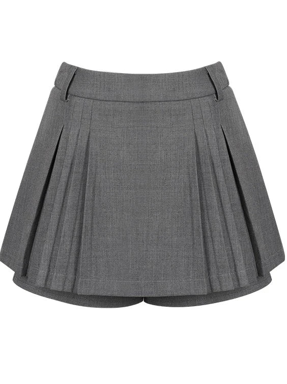 French pleated pantskirt
