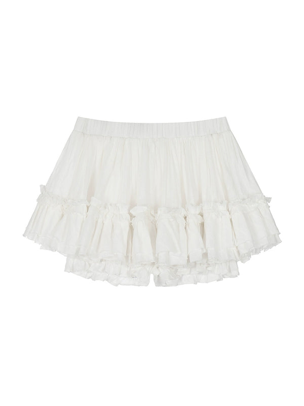 Flared Pure Sweet Girly Skirt