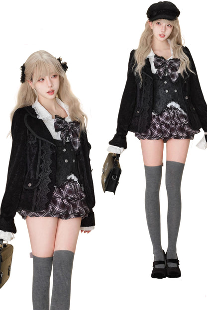 Black Bell Bet Blazer Chicks Cart Set