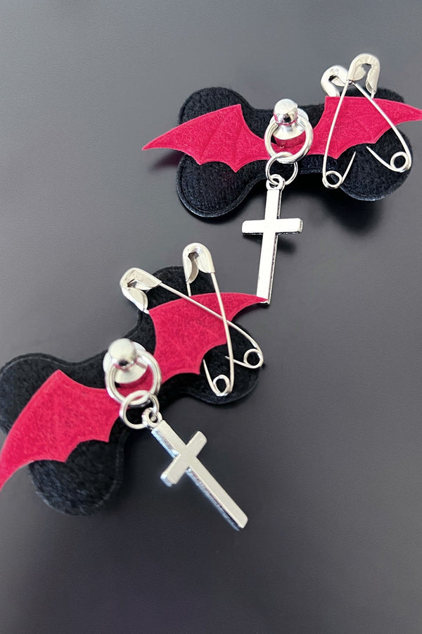 Punk hairpin cross side clip