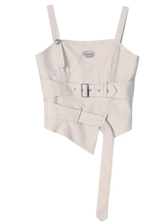 Mode Girl Camisole Top + Asymmetrical Skirt