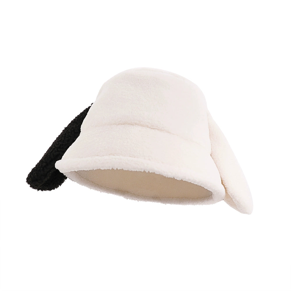 Monochrome Dog Bucket Hat