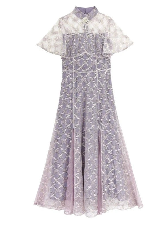 Retro Fairy Lace Dress