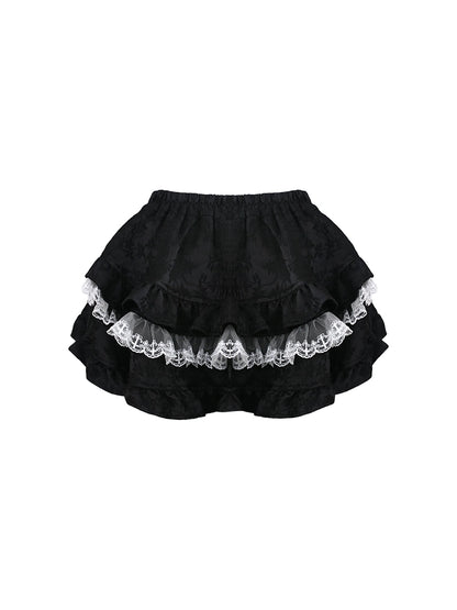 Magic Lleader Short Cape + Sleeveless Top + Cake Skirt