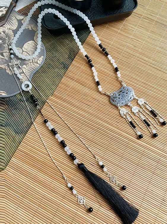 【予約商品】チャイナショートドレスセット+ロングチャイナドレスセット+エプロン+アクセサリー