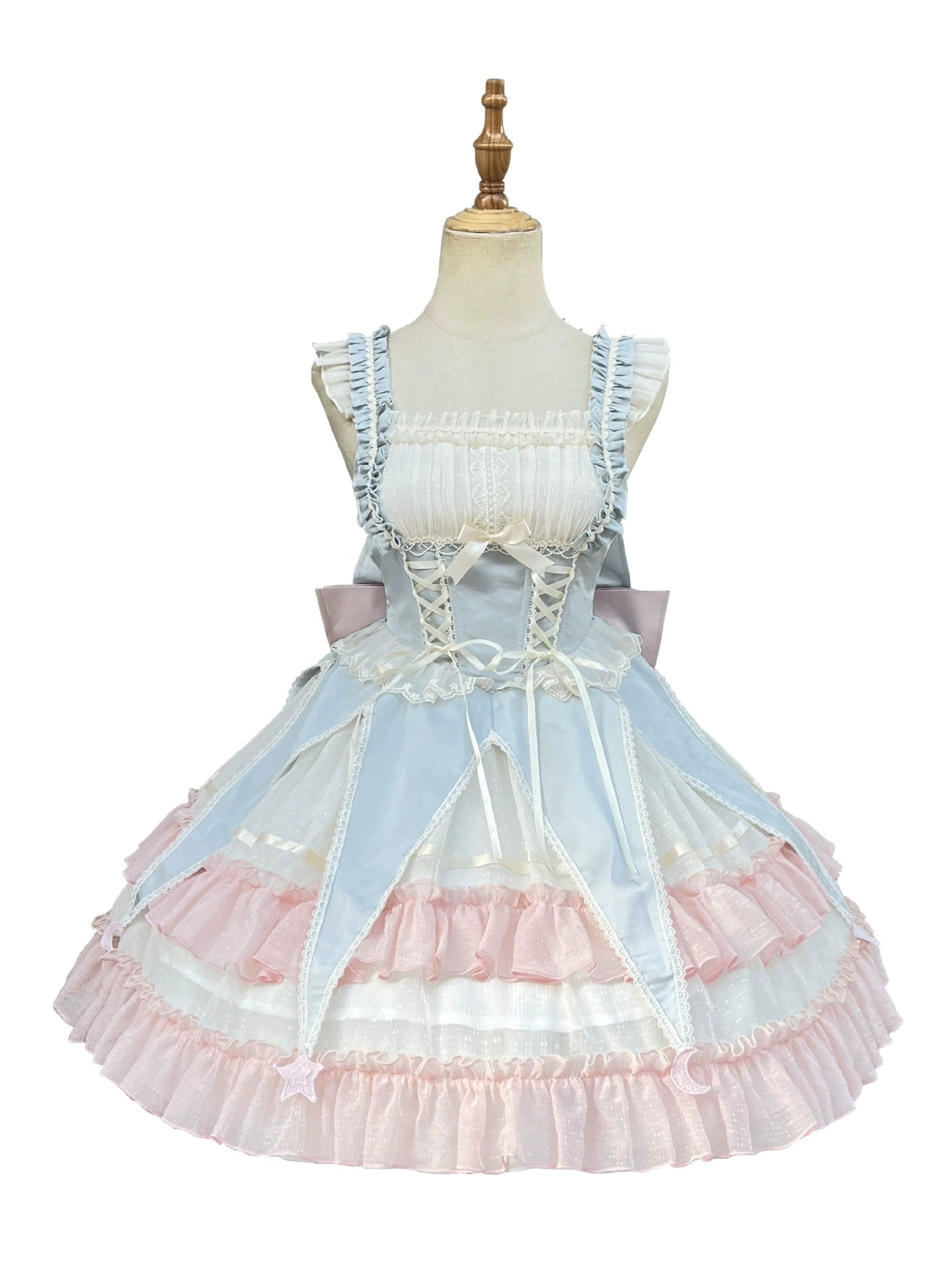 原创洛丽塔公主裙日常连衣裙甜美可爱花朵婚礼芭蕾马戏团洛丽塔连衣裙夏季